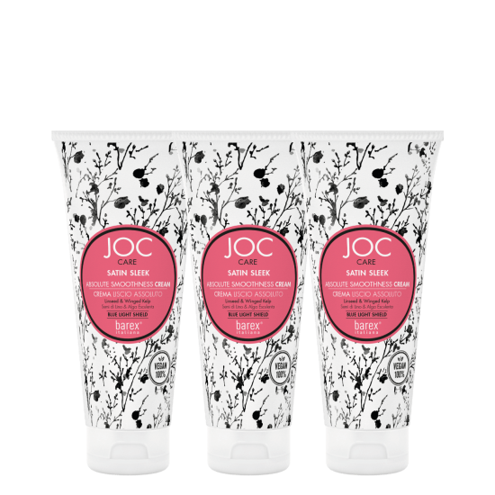 JOC SET 3 PEZZI - Care Satin Sleek Crema Liscio Assoluto 200ml