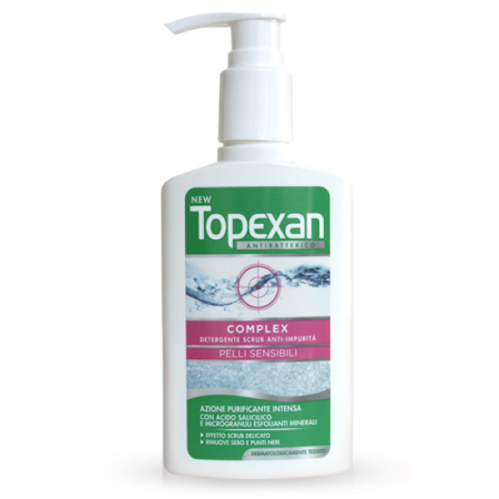 Topexan - Complex Detergente Scrub Anti-Impurità Pelli Sensibili 150ml