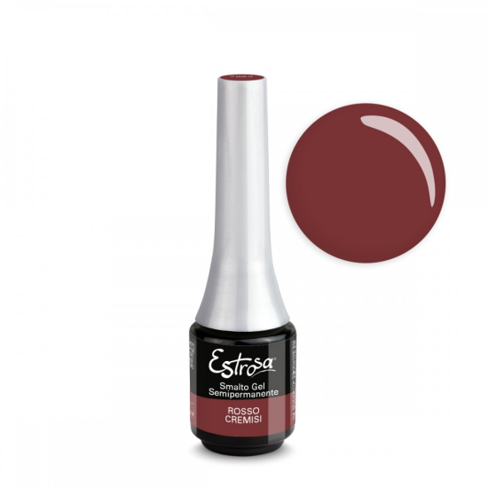 Estrosa - Smalto Gel Semipermanente 7963 Rosso Cremisi 7ml