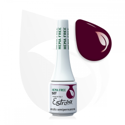 Estrosa - Hema Free Smalto Semipermanente 507 Rouge Noir 7ml