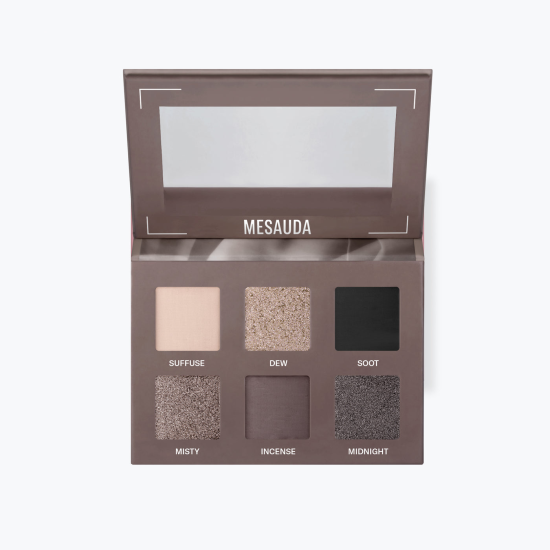 Mesauda Milano - Palette Bare Harmony 201 Tender Mauve 6 Ombretti