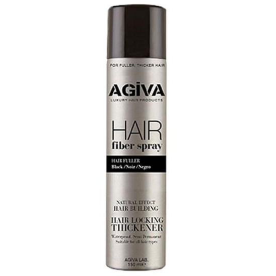 Agiva - Hair Fiber Spray Colore Nero 150ml