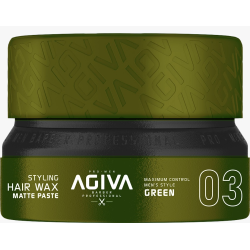 Agiva - Wax 03 Matte Paste Green 155ml