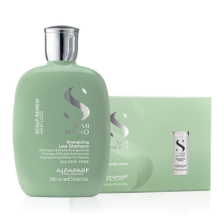 Alfaparf - Scalp Energizing Shampoo 250ml + Lotion 12 fiale da 10ml