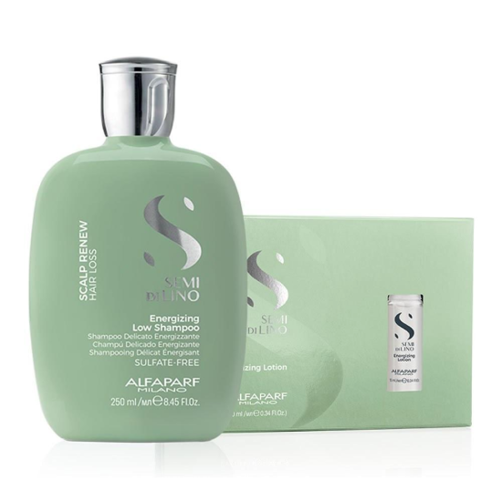 Alfaparf - Scalp Energizing Shampoo 250ml + Lotion 12 fiale da 10ml