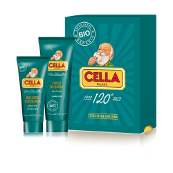 Cella Milano - Gift Set Bio Crema Da Barba 150ml + Lozione Dopobarba 100ml