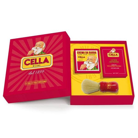 Cella Milano - Gift Sets Crema Da Barba+Lozione Dopobarba+Pennello Barba