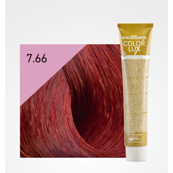 Design Look - Color Lux 7.66 Biondo Rosso Intenso 100ml