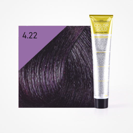 Design Look - Color Gold 4.22 Castano Viola Intenso 100ml