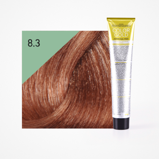 Design Look - Color Gold 8.3 Biondo Chiaro Dorato 100ml