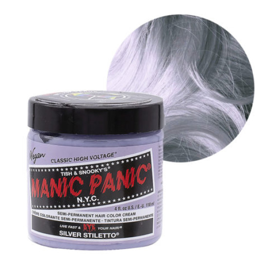Manic Panic - Classic High Voltage Silver Stiletto 118ml