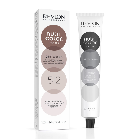 Revlon - Nutri Color 512 Pearly Ash Brown 100ml