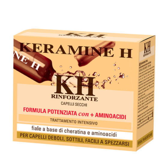 Keramine H - Fiala Rinforzante Capelli Secchi Confezione 10 fiale da 10ml