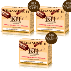 Keramine H - OFFERTA 3 Fiala Rinforzante Avorio Confezione 10 fiale da 10ml