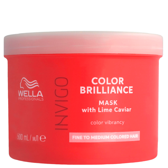 Wella - Invigo Color Brilliance Maschera Capelli Fini 500ml