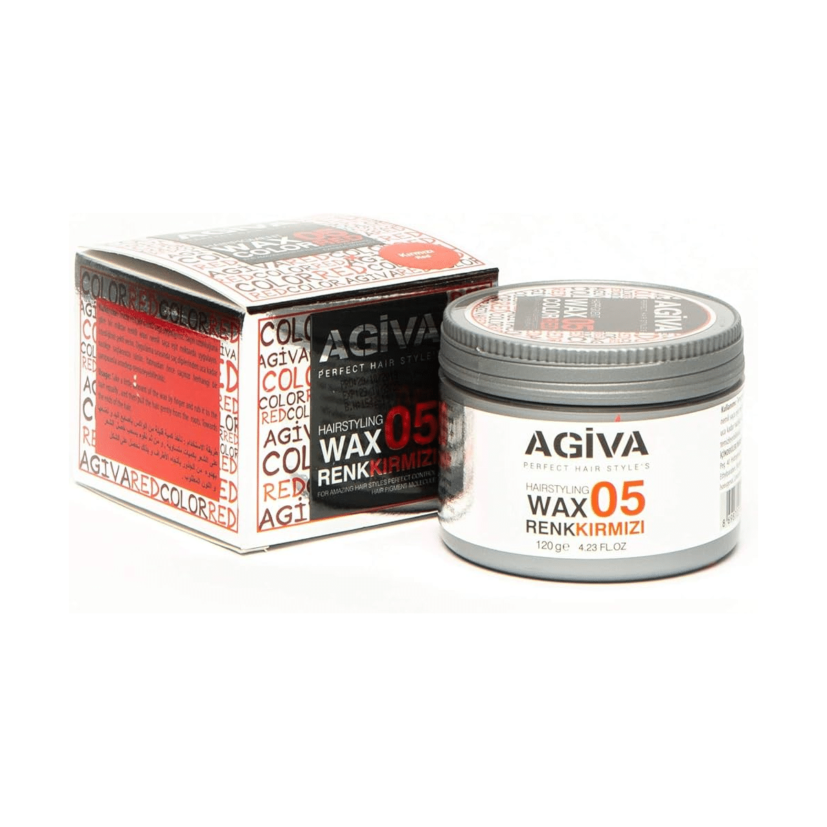 Agiva - Wax Color 05 Red Rosso