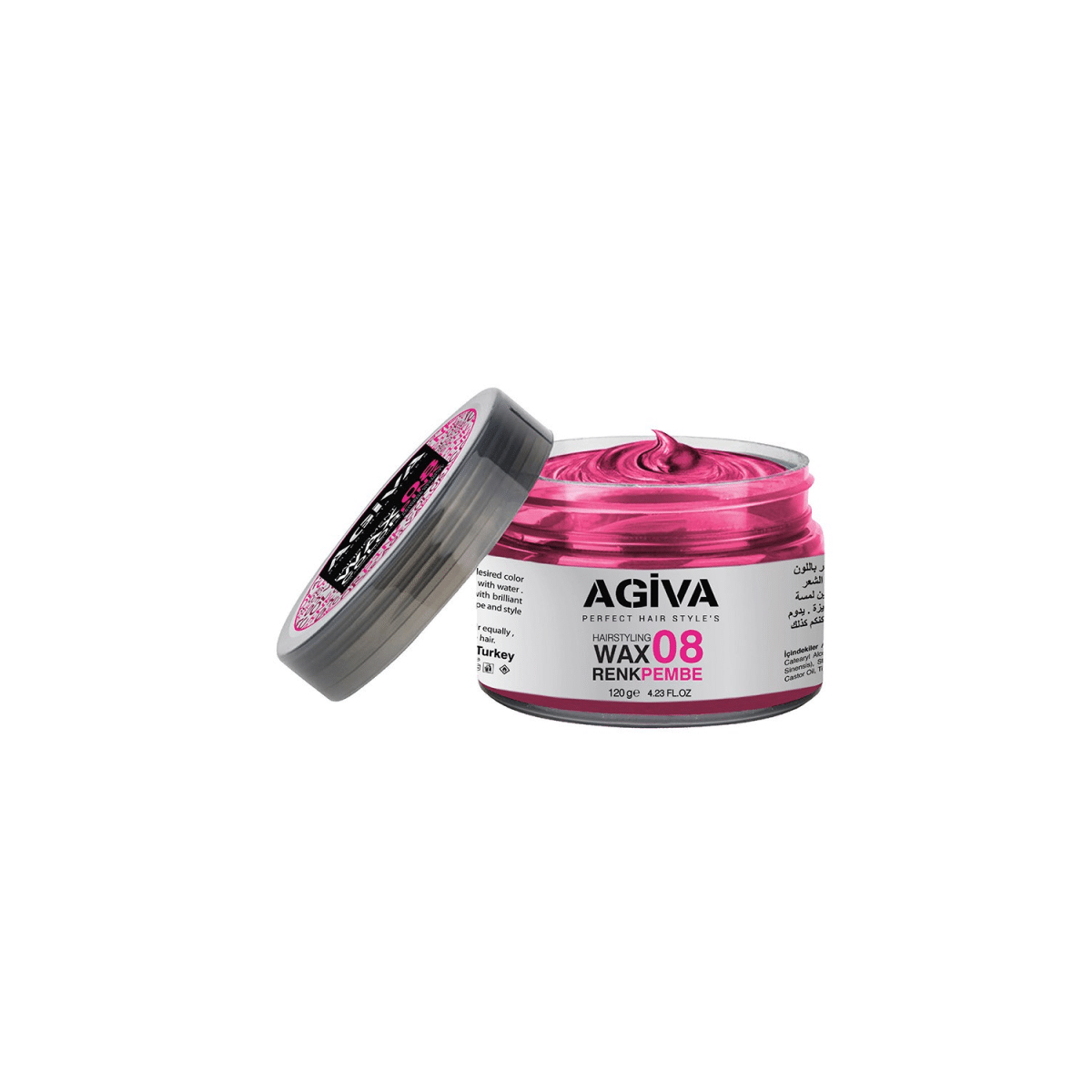 Agiva - Wax Color 08 Pink Rosa