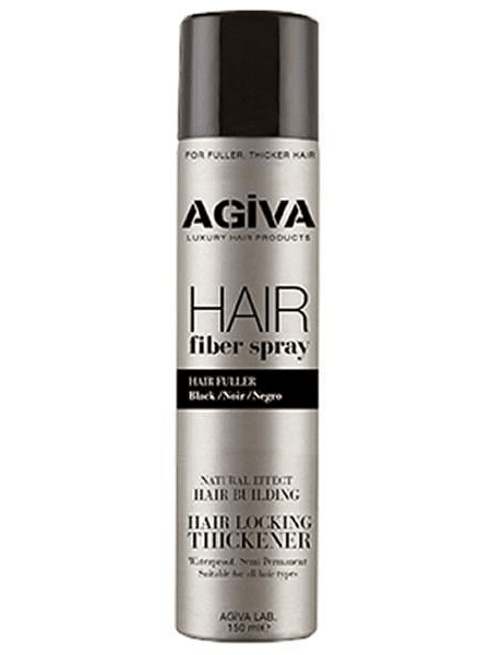 Agiva - Hair Fiber Spray Colore Nero 150ml