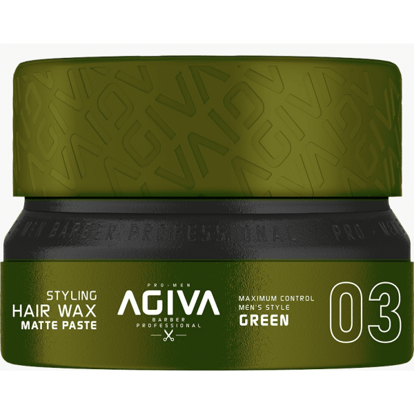 Agiva - Wax 03 Matte Paste Green 155ml