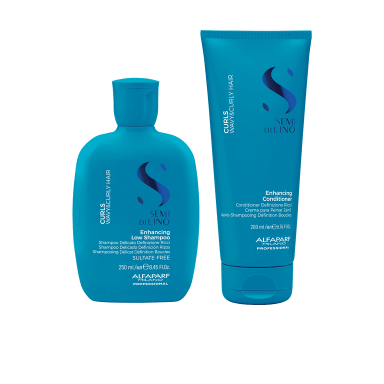Alfaparf - Semi di Lino Curls Shampoo 250ml + Conditioner 200ml