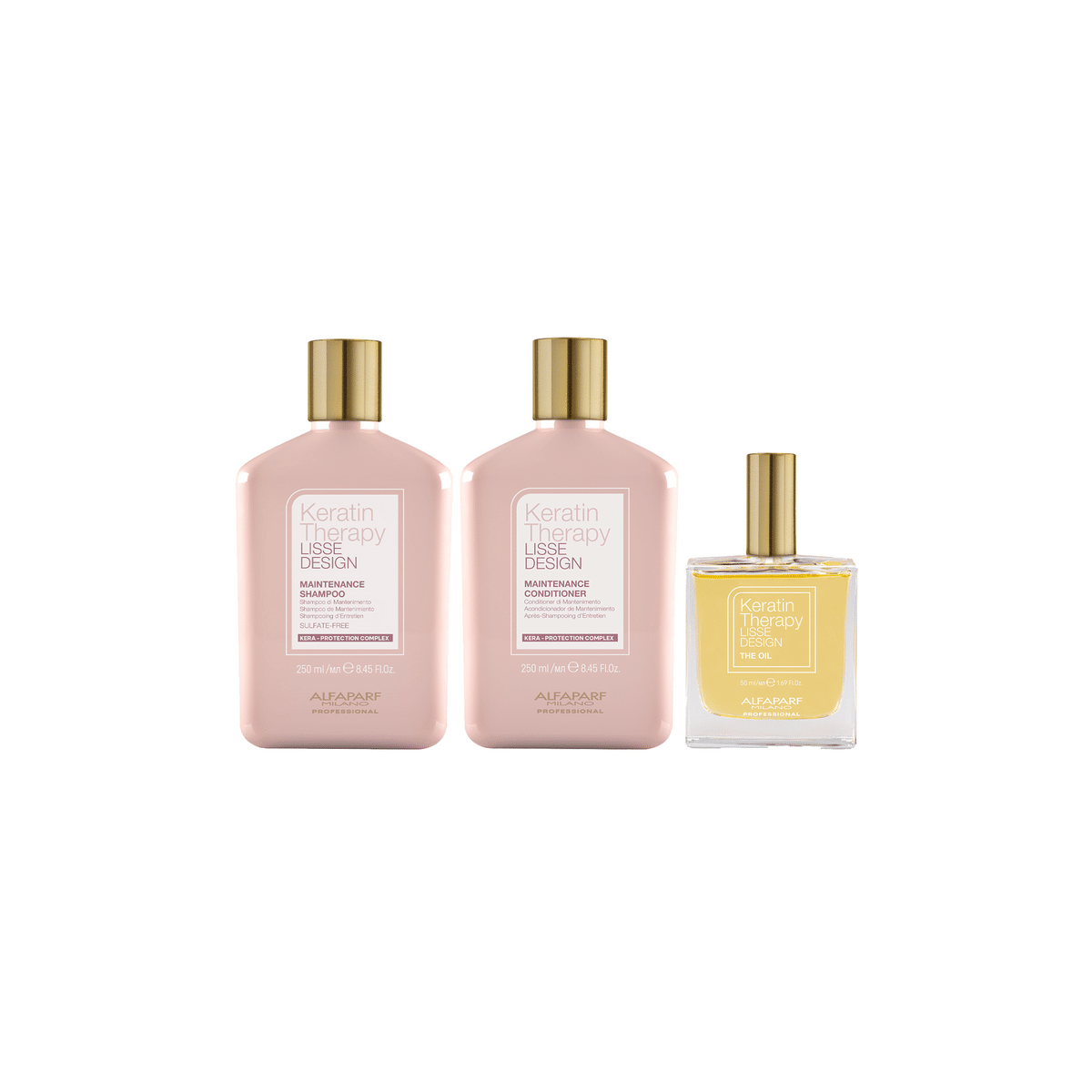 Alfaparf - Keratin Lisse Shampoo 250ml + Conditioner 250ml
