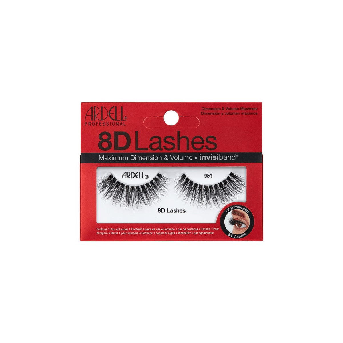 Ardell - 8D Lashes 951 Ciglia a Banda
