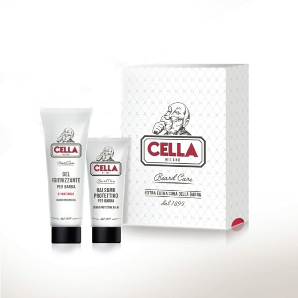 Cella Milano - Gift Set Balsamo Protettivo 100ml + Gel Igienizzante per Barba 150ml