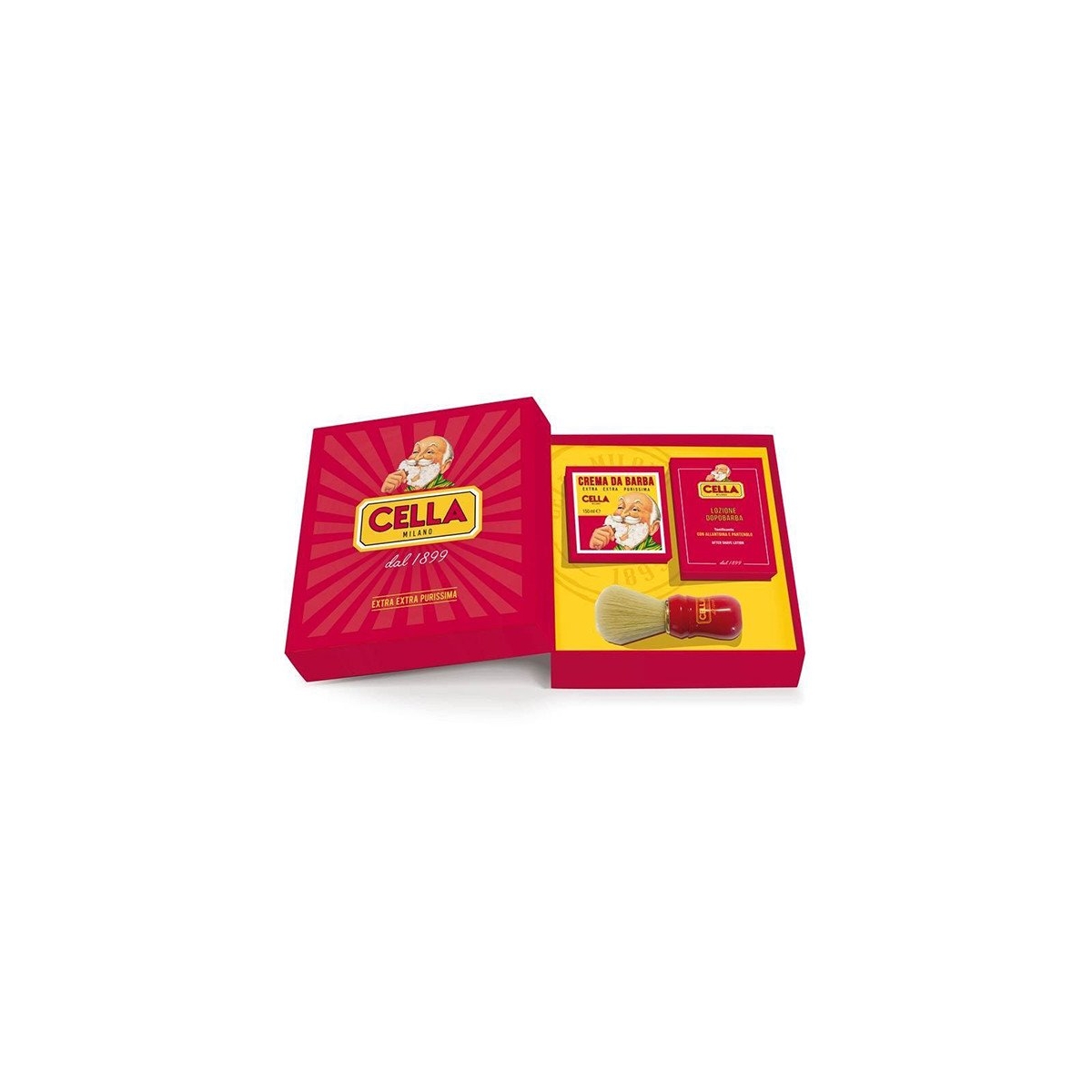 Cella Milano - Gift Sets Crema Da Barba+Lozione Dopobarba+Pennello Barba