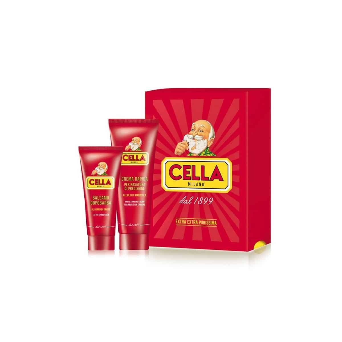 Cella Milano - Gift Set Crema Rapida 150ml + Balsamo Dopobarba 100ml