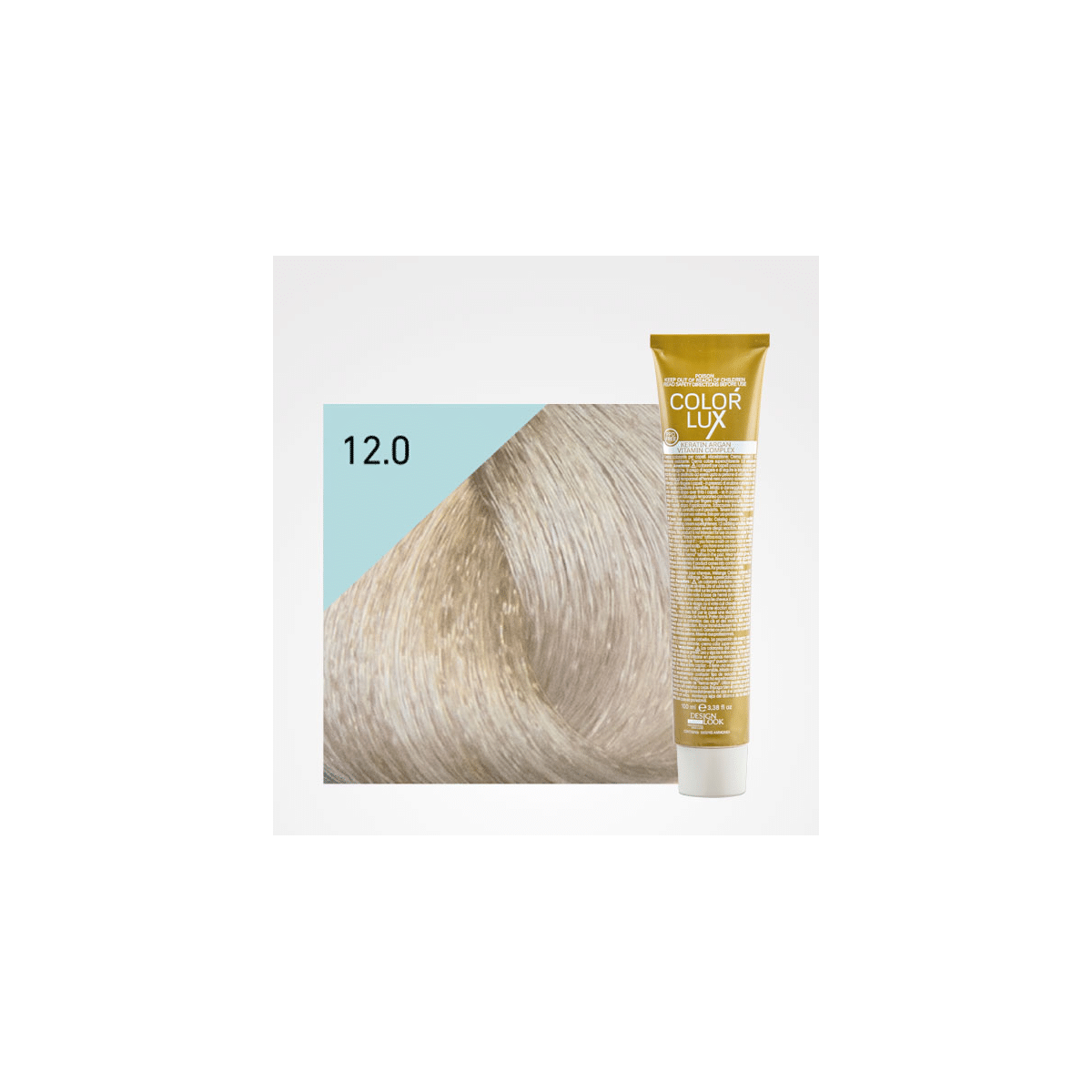 Design Look - Color Lux 12.0 Superschiarente Biondo Platino Extra 100ml