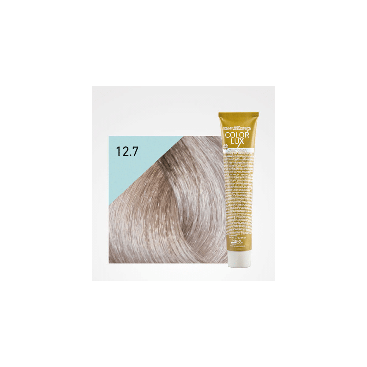 Design Look - Color Lux 12.7 Superschiarente Biondo Platino Irise' Extra 100ml