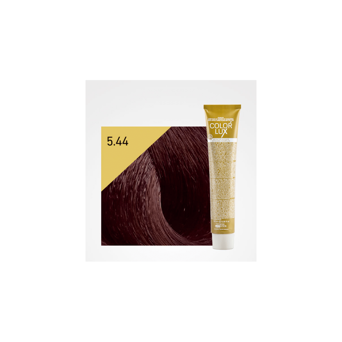 Design Look - Color Lux 5.44 Castano Chiaro Rame Intenso 100ml
