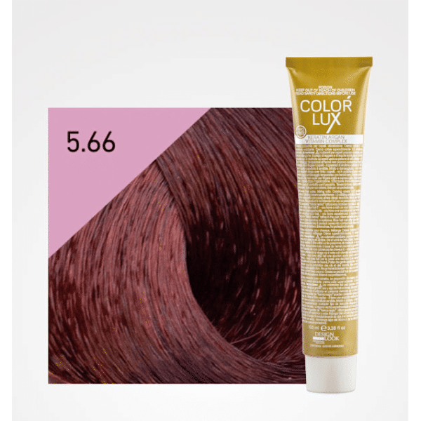 Design Look - Color Lux 5.66 Castano Chiaro Rosso Intenso 100ml