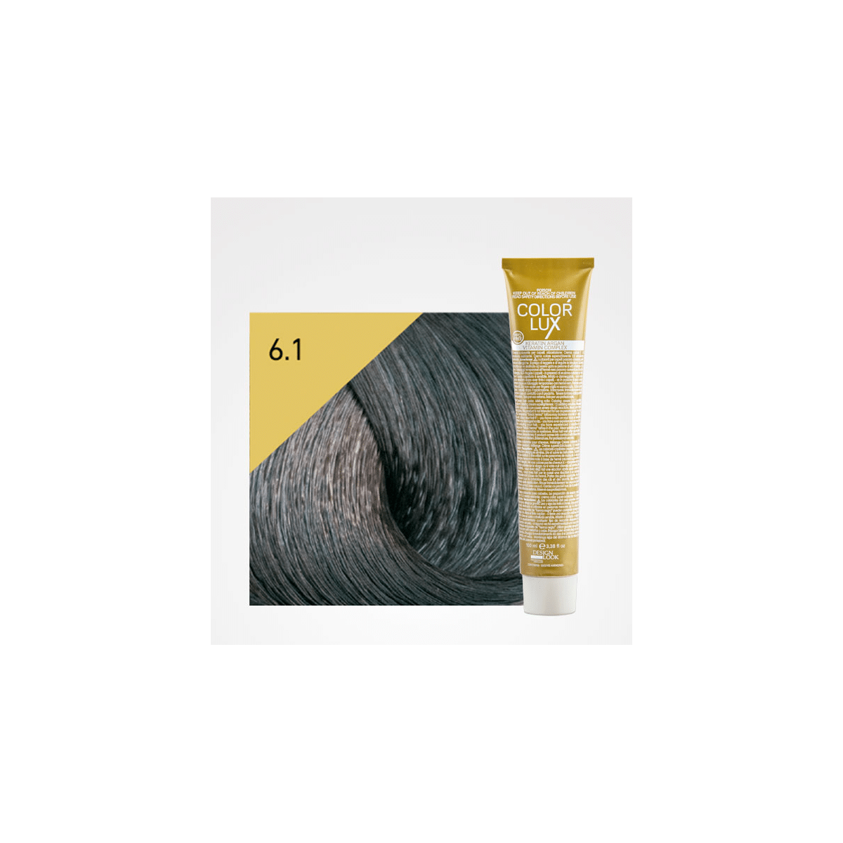 Design Look - Color Lux 6.1 Biondo Scuro Cenere 100ml