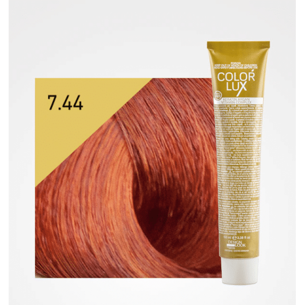 Design Look - Color Lux 7.44 Biondo Dorato Rame 100ml