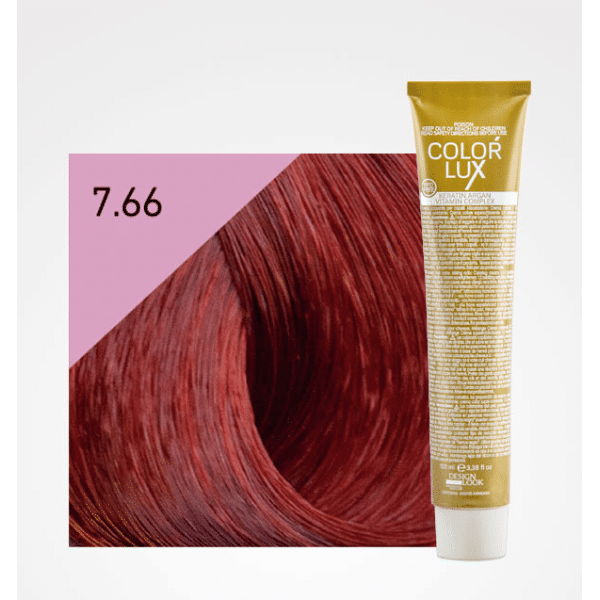 Design Look - Color Lux 7.66 Biondo Rosso Intenso 100ml