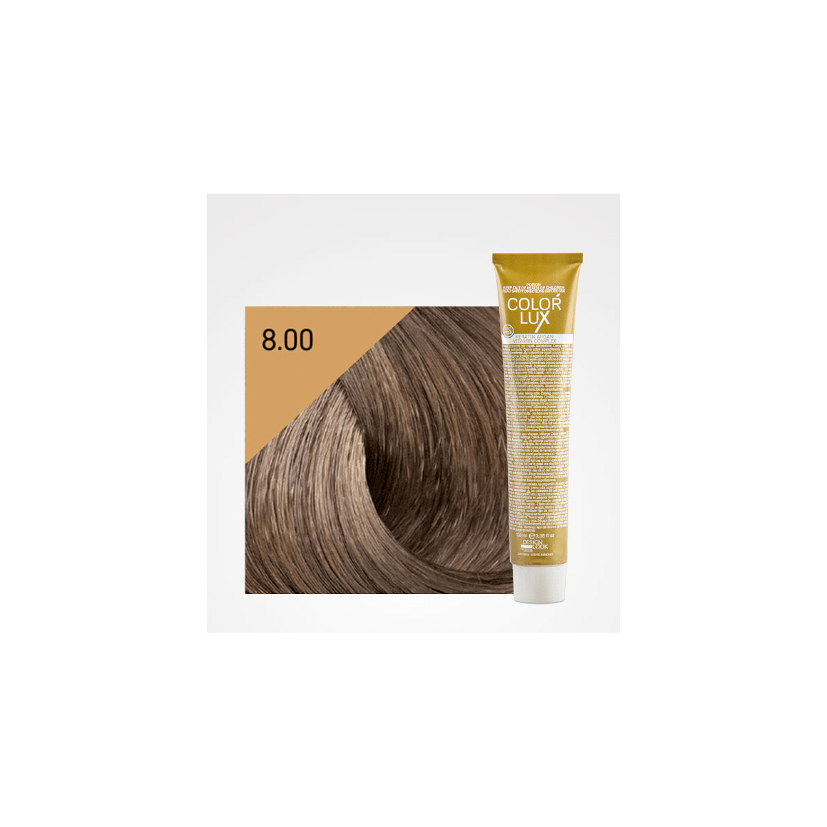 Design Look - Color Lux 8.00 Biondo Chiaro Intenso 100ml
