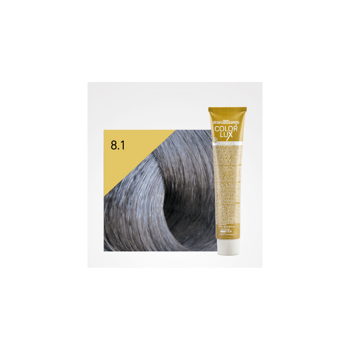Design Look - Color Lux 8.1 Biondo Chiaro Cenere 100ml