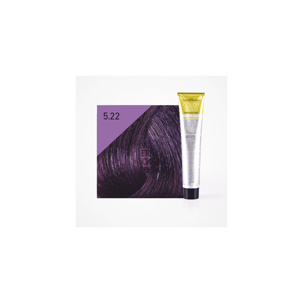 Design Look - Color Gold 5.22 Castano Chiaro Viola Intenso 100ml
