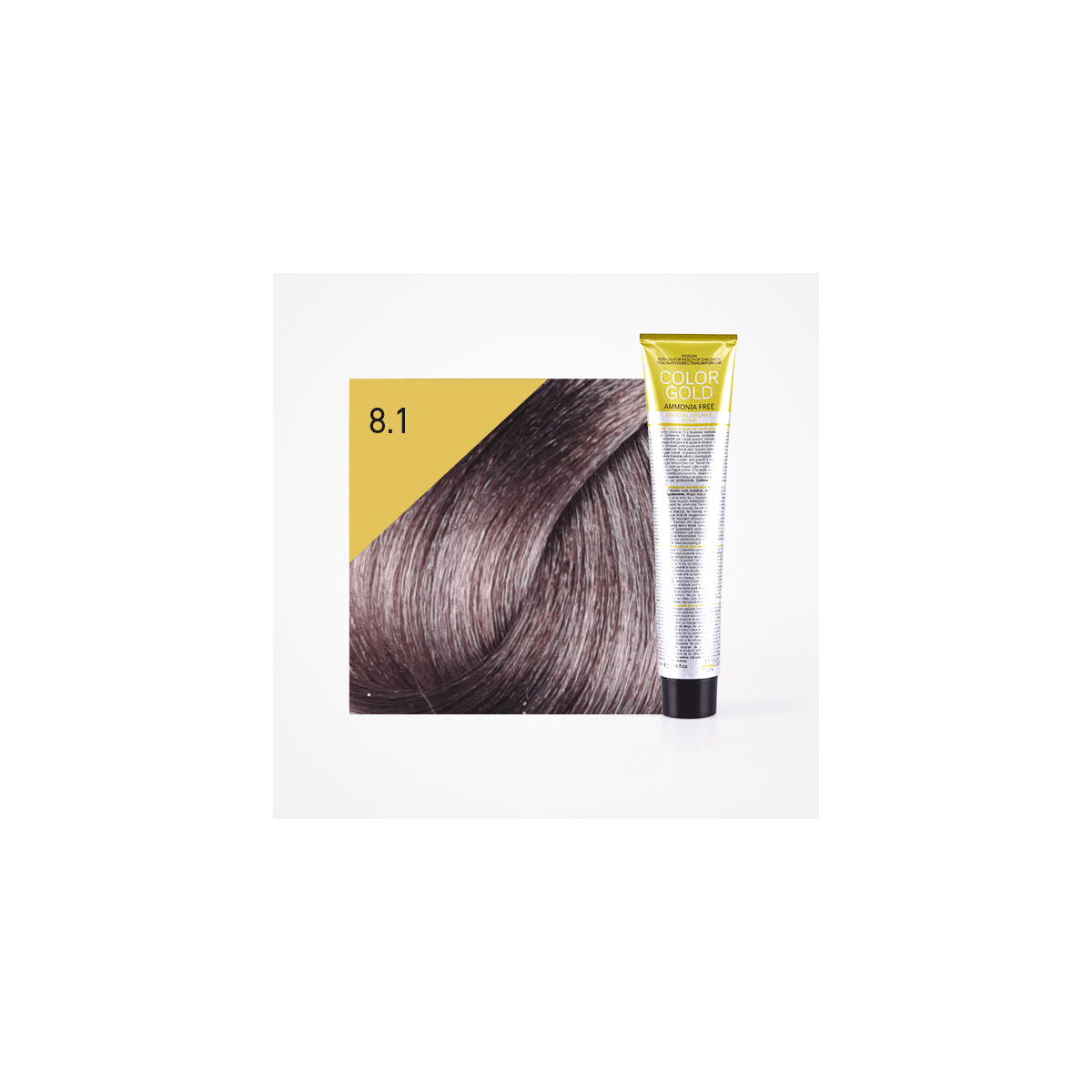 Design Look - Color Gold 8.1 Biondo Chiaro Cenere 100ml