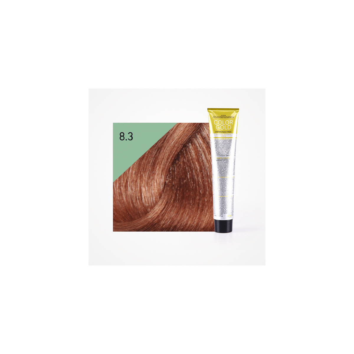 Design Look - Color Gold 8.3 Biondo Chiaro Dorato 100ml