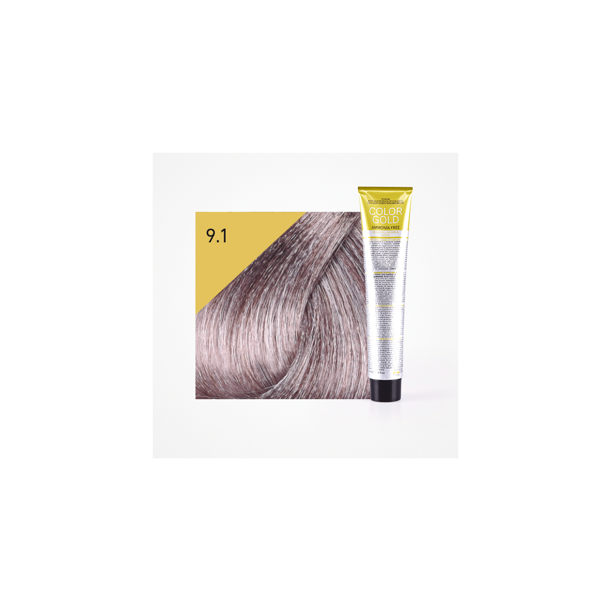 Design Look - Color Gold 9.1 Biondo Chiarissimo Cenere 100ml