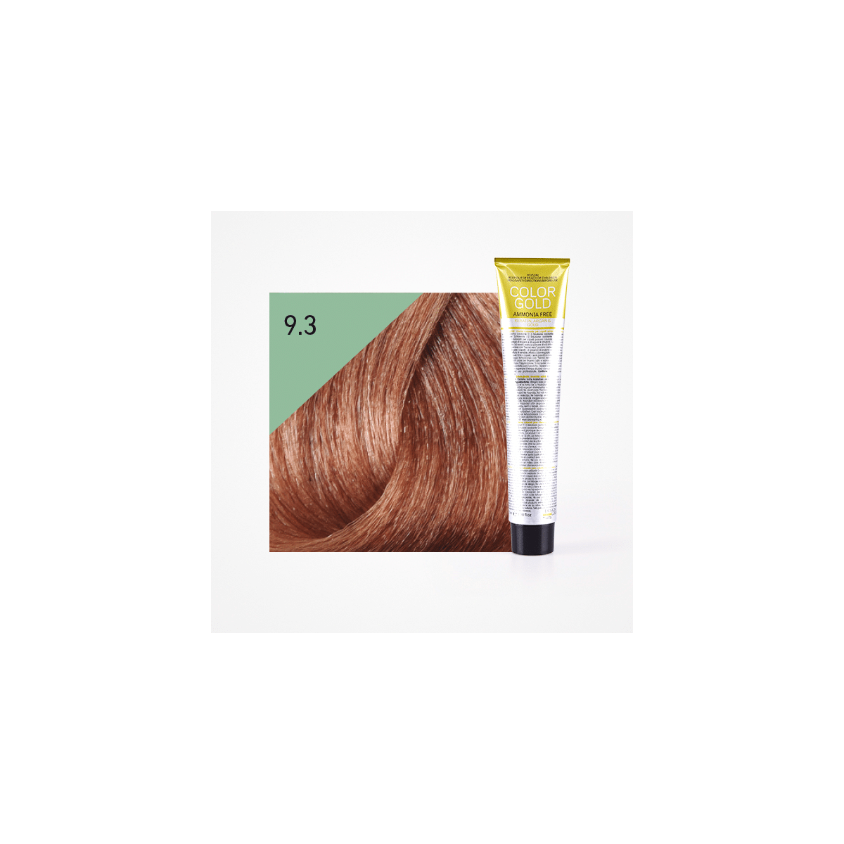 Design Look - Color Gold 9.3 Biondo Chiarissimo Dorato 100ml