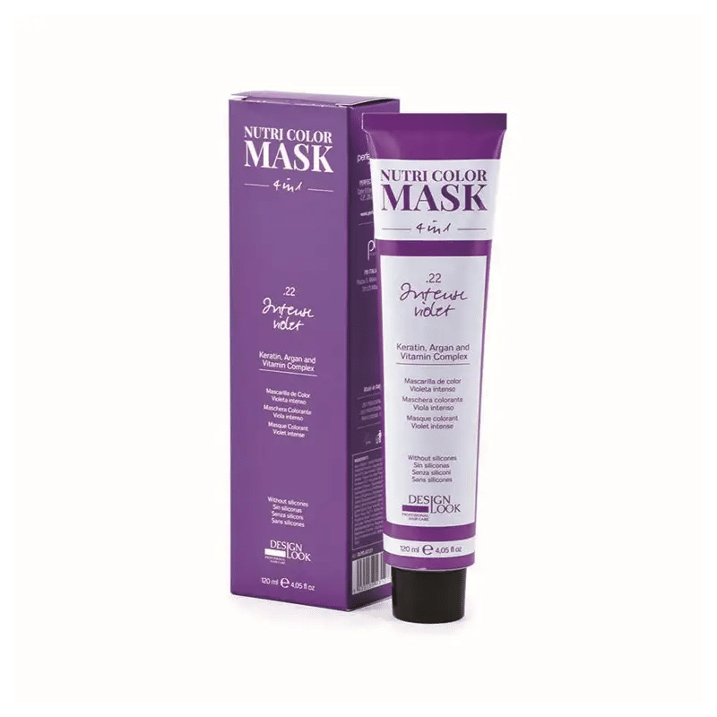 Design Look - Nutri Color Mask 4 in 1 .22 Intense Violet 120ml