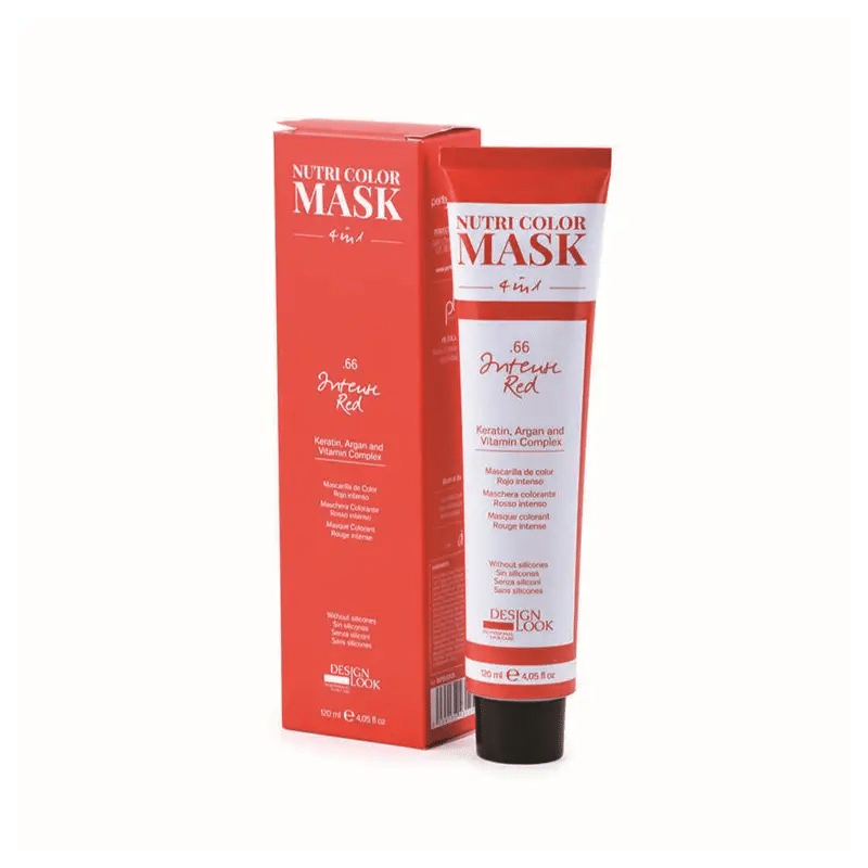 Design Look - Nutri Color Mask 4 in 1 .66 Intense Red 120ml