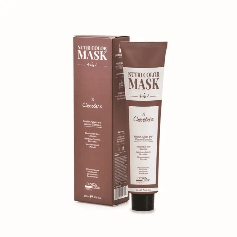 Design Look - Nutri Color Mask 4 in 1 .77 Chocolate 120ml