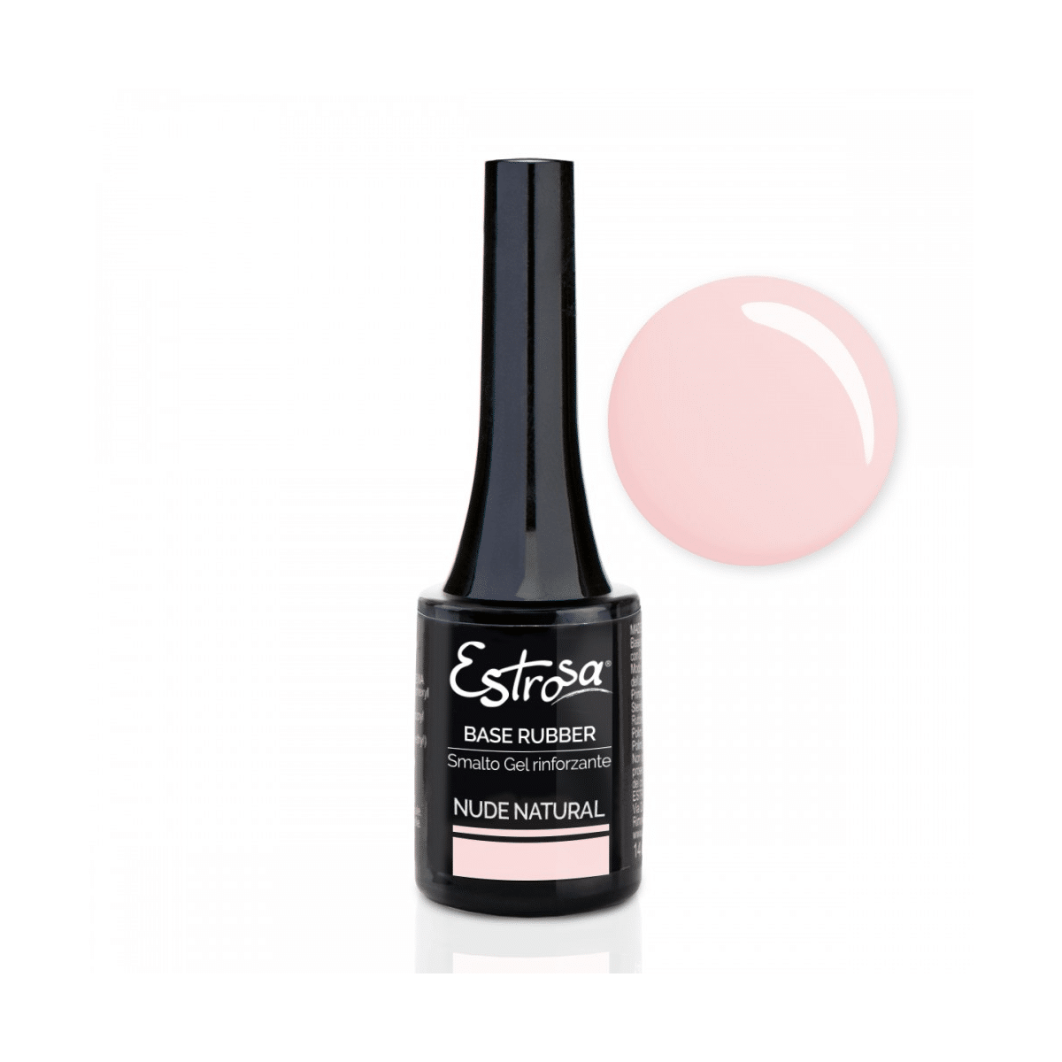 Estrosa - Base Rubber Smalto Gel Rinforzante 8537 Nude Natural 14ml