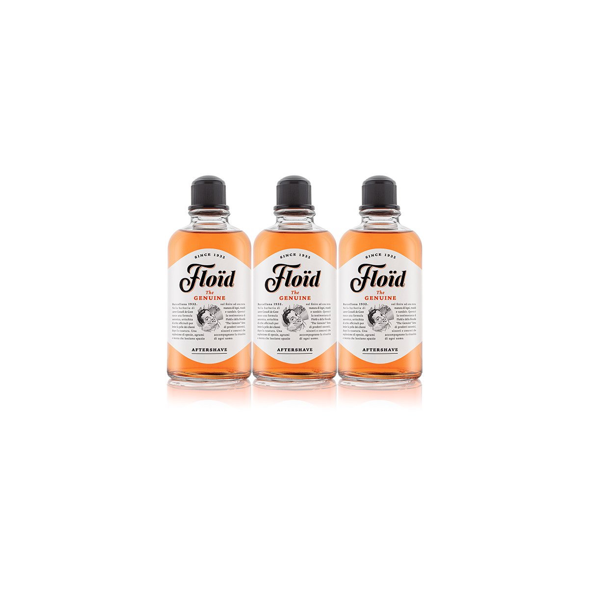 Floid - OFFERTA 3 The Genuine Aftershave 400ml