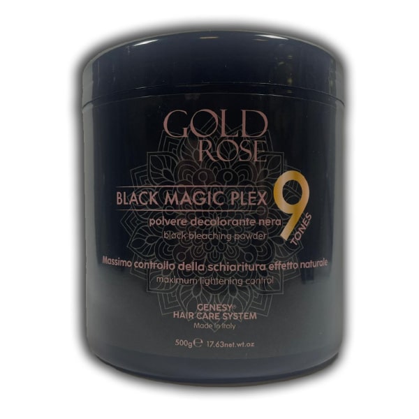 Genesy - Gold Rose Black Magic Plex 9 Polvere Decolorante 500gr