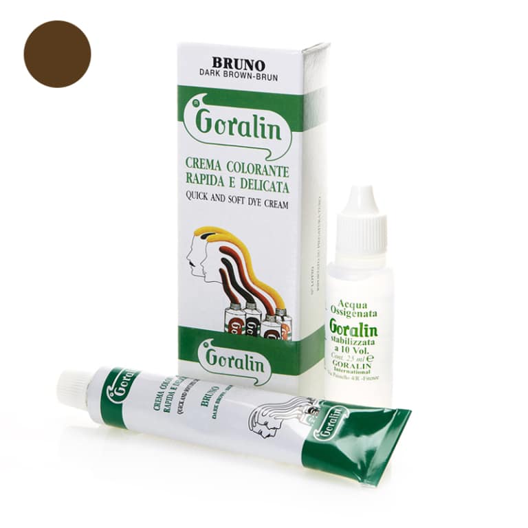 Goralin Crema Colorante Rapida E Delicata Kit Castano